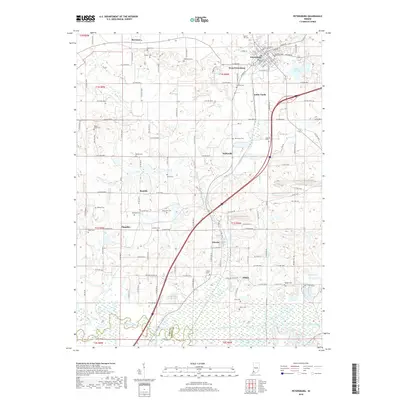 2019 Map of Petersburg, 2019 Print