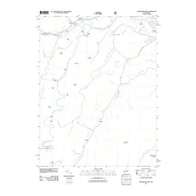 2011 Map of Petersburg West, 2011 Print