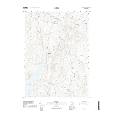 2018 Map of Petersham, 2018 Print