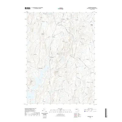 2021 Map of Petersham, 2021 Print