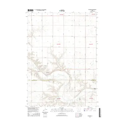 2015 Map of Peterson, 2015 Print