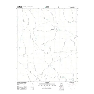 2012 Map of Peterson Flat, 2012 Print
