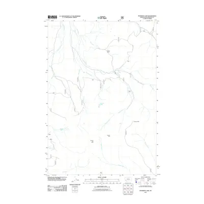 2011 Map of Peterson Lake, 2011 Print