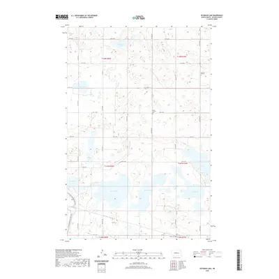 2020 Map of Peterson Lake, 2020 Print