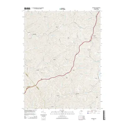 2014 Map of Peterson, 2014 Print