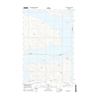 2014 Map of Peterson Point, 2014 Print