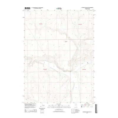 2014 Map of Peterson Table East, 2014 Print