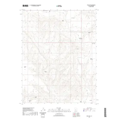 2020 Map of Petes Cove, 2020 Print
