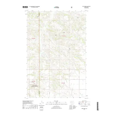 2017 Map of Petes Creek, 2017 Print