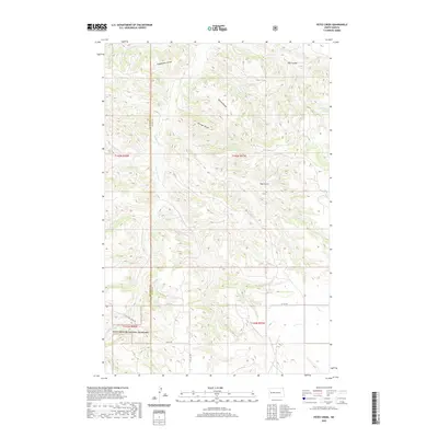 2020 Map of Petes Creek, 2020 Print