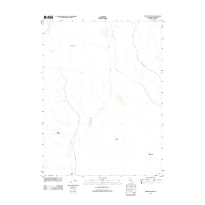 2012 Map of Petes Valley, 2012 Print