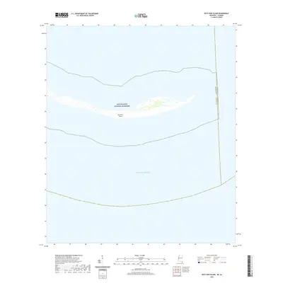 2020 Map of Petit Bois Island, 2020 Print