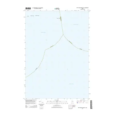 2014 Map of Petit Manan Point OE S, 2014 Print
