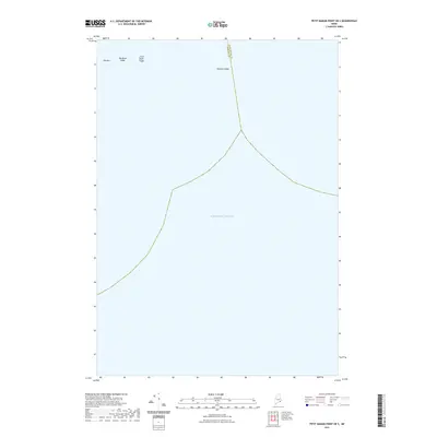 2021 Map of Petit Manan Point OE S, 2021 Print