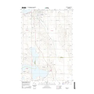 2014 Map of Petoskey, 2014 Print