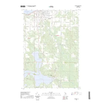 2023 Map of Petoskey, 2023 Print