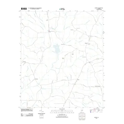 2011 Map of Petrey, 2011 Print