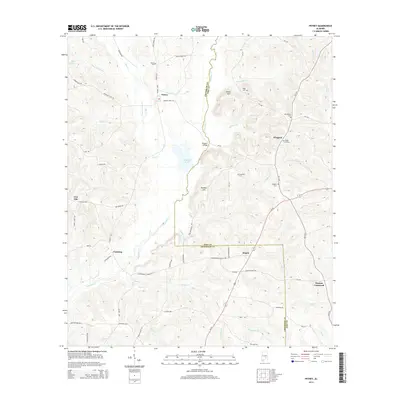 2014 Map of Petrey, 2014 Print