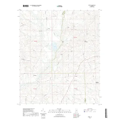 2018 Map of Petrey, 2018 Print