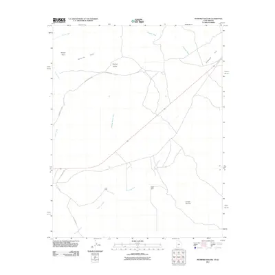 2011 Map of Petrified Hollow, 2011 Print