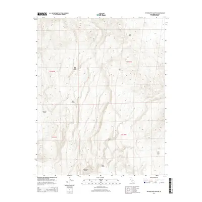2015 Map of Petroglyph Canyon, 2015 Print