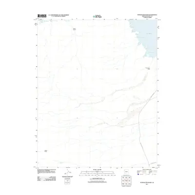 2011 Map of Petroglyph Wash, 2011 Print