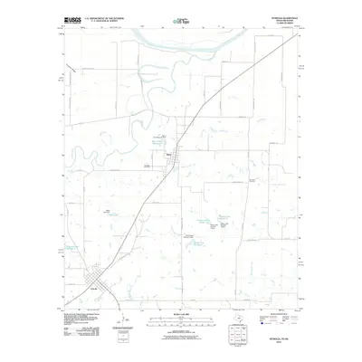 2010 Map of Petrolia, 2010 Print