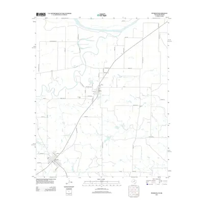 2012 Map of Petrolia, 2012 Print