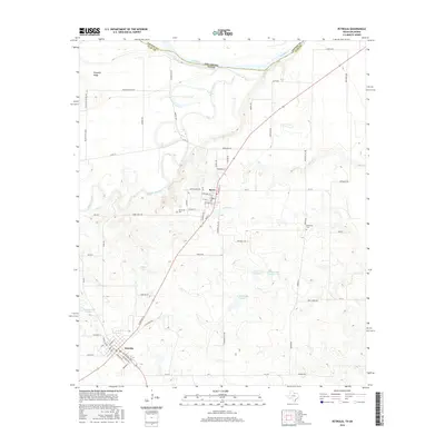 2016 Map of Petrolia, 2016 Print