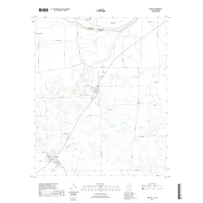 2019 Map of Petrolia, 2019 Print