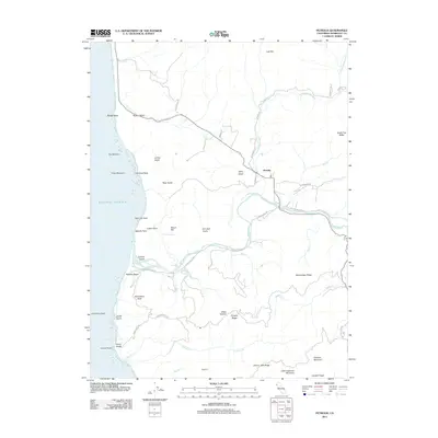 2012 Map of Petrolia, 2012 Print