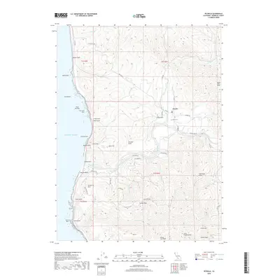 2018 Map of Petrolia, 2018 Print
