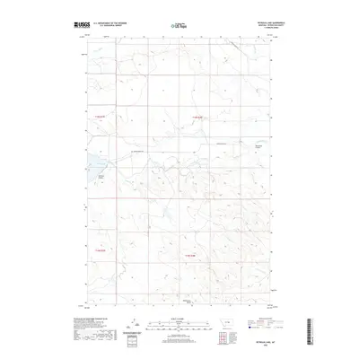 2020 Map of Petrolia Lake, 2020 Print
