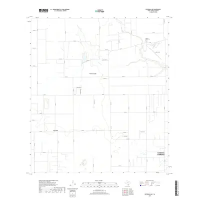2019 Map of Petronila NE, 2019 Print
