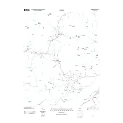 2013 Map of Petros, 2013 Print