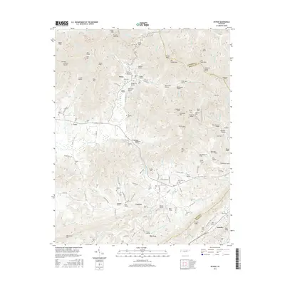 2016 Map of Petros, 2016 Print