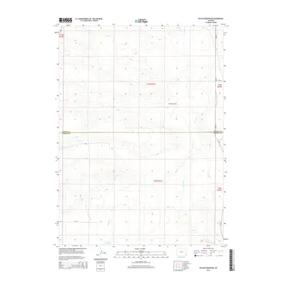 2015 Map of Petsch Reservoir, 2015 Print