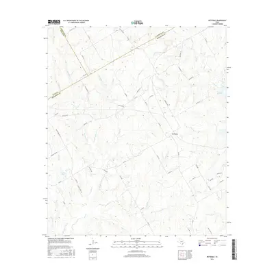 2016 Map of Petteway, 2016 Print