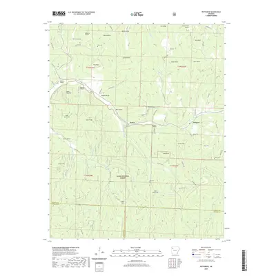 2020 Map of Pettigrew, 2020 Print