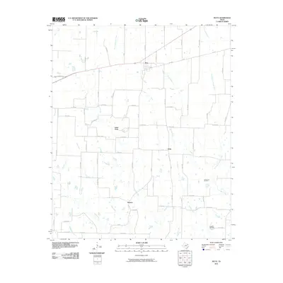2010 Map of Petty, 2010 Print