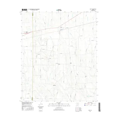 2016 Map of Petty, 2016 Print