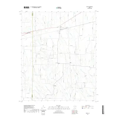 2019 Map of Petty, 2019 Print