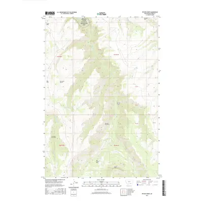 2017 Map of Peyote Point, 2017 Print