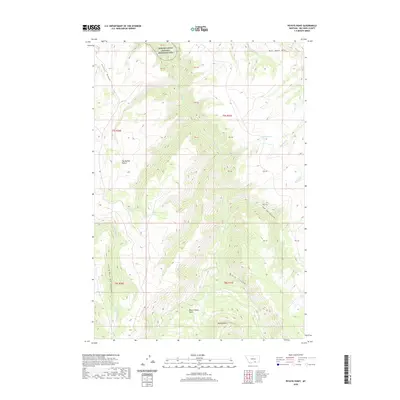 2020 Map of Peyote Point, 2020 Print