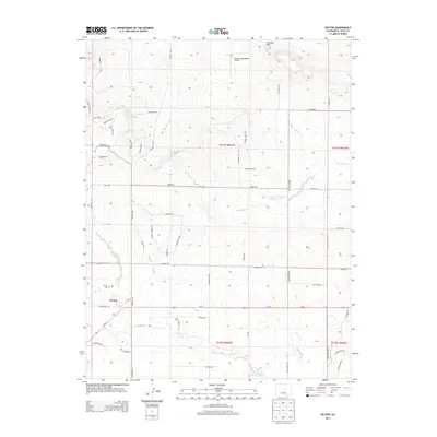 2013 Map of Peyton, 2013 Print