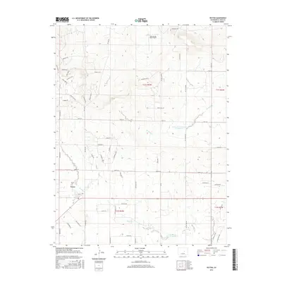 2016 Map of Peyton, 2016 Print