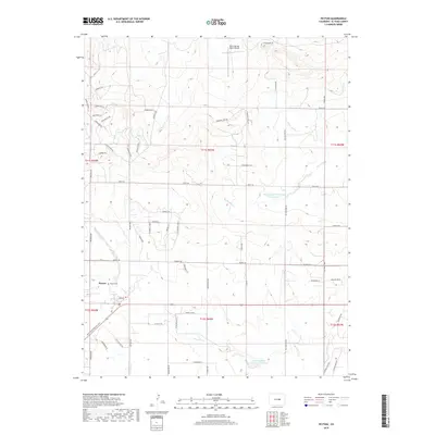 2019 Map of Peyton, 2019 Print