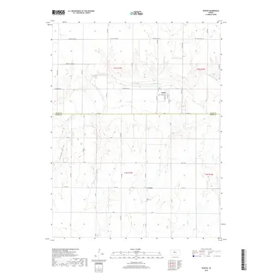 2018 Map of Pfeifer, 2018 Print