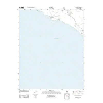 2012 Map of Pfeiffer Point, 2012 Print