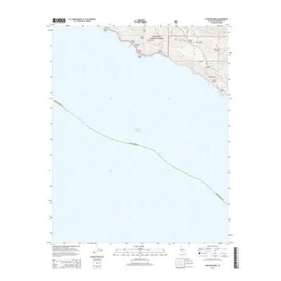 2015 Map of Pfeiffer Point, 2015 Print